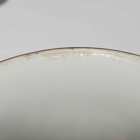 Aaco Teacup and Saucer Opalescent Gold Flowers Vintage - Picture 8 of 9